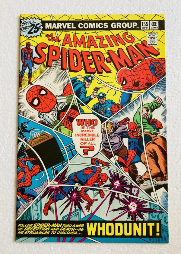 Buy Amazing Spider-Man #155 – 1st Appearance of Leroy Tallon in "Whodunit!" - Marvel Comics