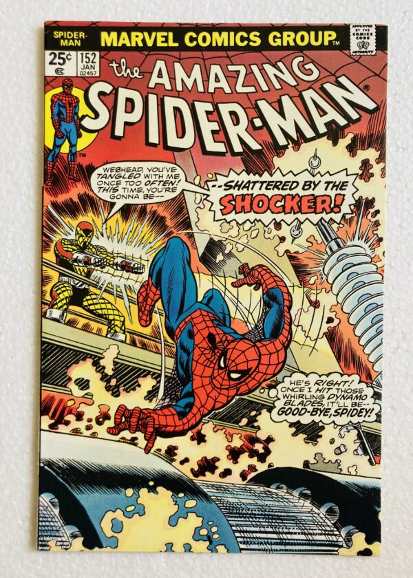 Buy Amazing Spider-Man #152 – Spider-Man vs. Shocker in "Shattered by the Shocker!" - Marvel Comics