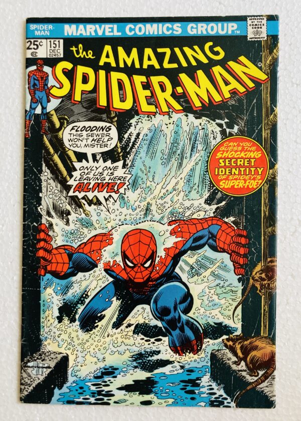 Buy Amazing Spider-Man #151 – "Skirmish Beneath the Streets!" - Marvel Comics