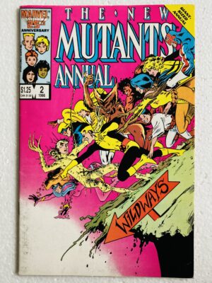 The New Mutants Annual #2 – "Why Do We Do These Things We Do?" featuring the first appearance of Psylocke - Marvel Comics