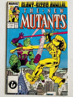 The New Mutants Annual #3 – "Anything You Can Do --!" - Marvel Comics