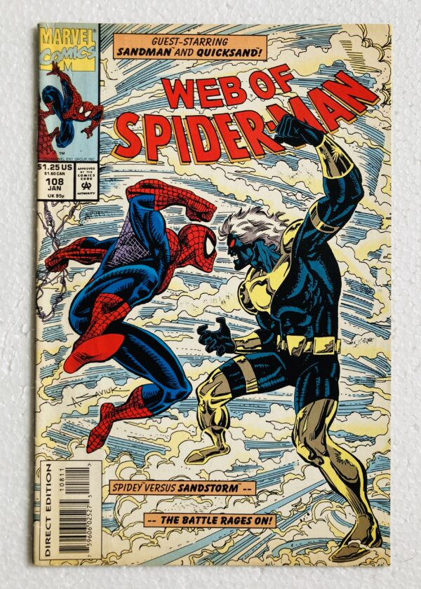 Web of Spider-Man #108 - Marvel Comics