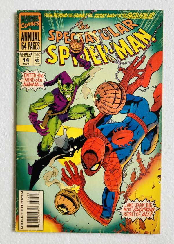 Spectacular Spider-Man #14 Annual - Marvel Comics