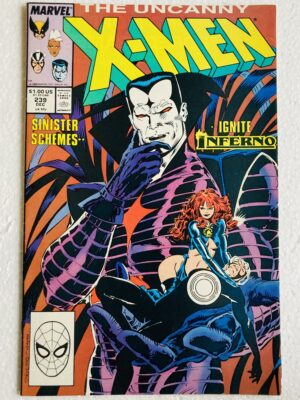 Buy X-Men #239 – 1st Cover Appearance of Mr. Sinister and Goblin Queen (Madelyne Pryor) - Marvel Comics