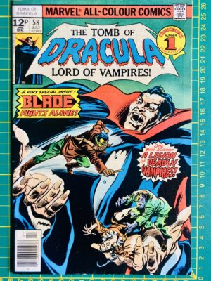 Tomb of Dracula #58 | Solo Blade Issue