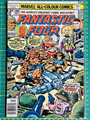 Fantastic Four #180 | Marvel Comics - Bedlam in the Baxter Building!