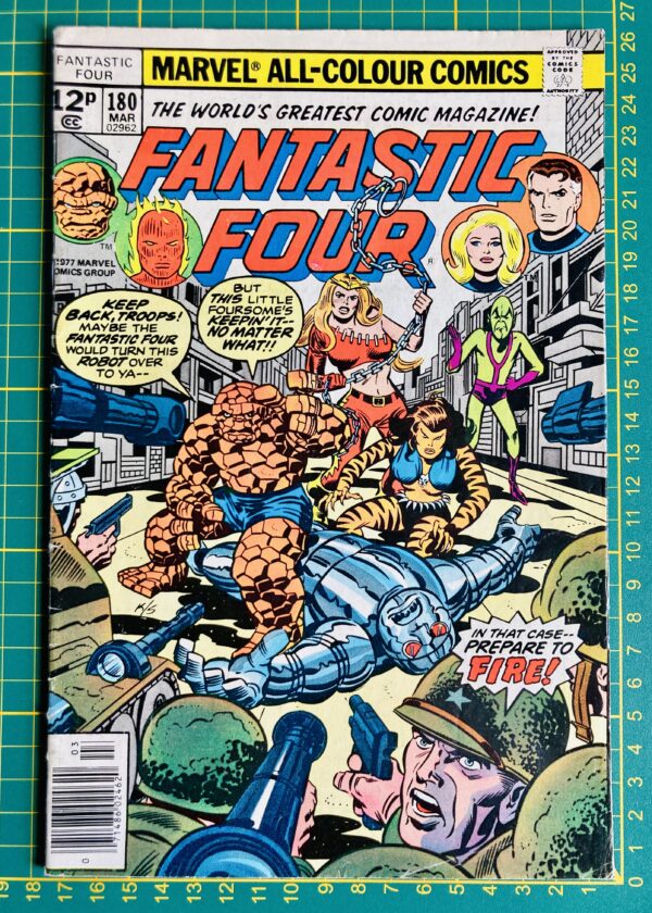 Fantastic Four #180 | Marvel Comics - Bedlam in the Baxter Building!