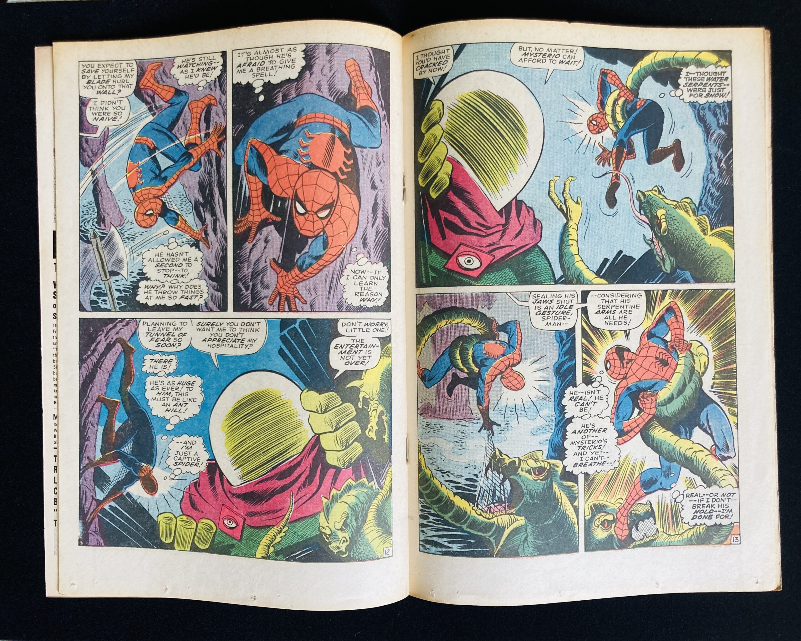 Amazing Spider-Man #67 Marvel 1968 VF comic centerfold