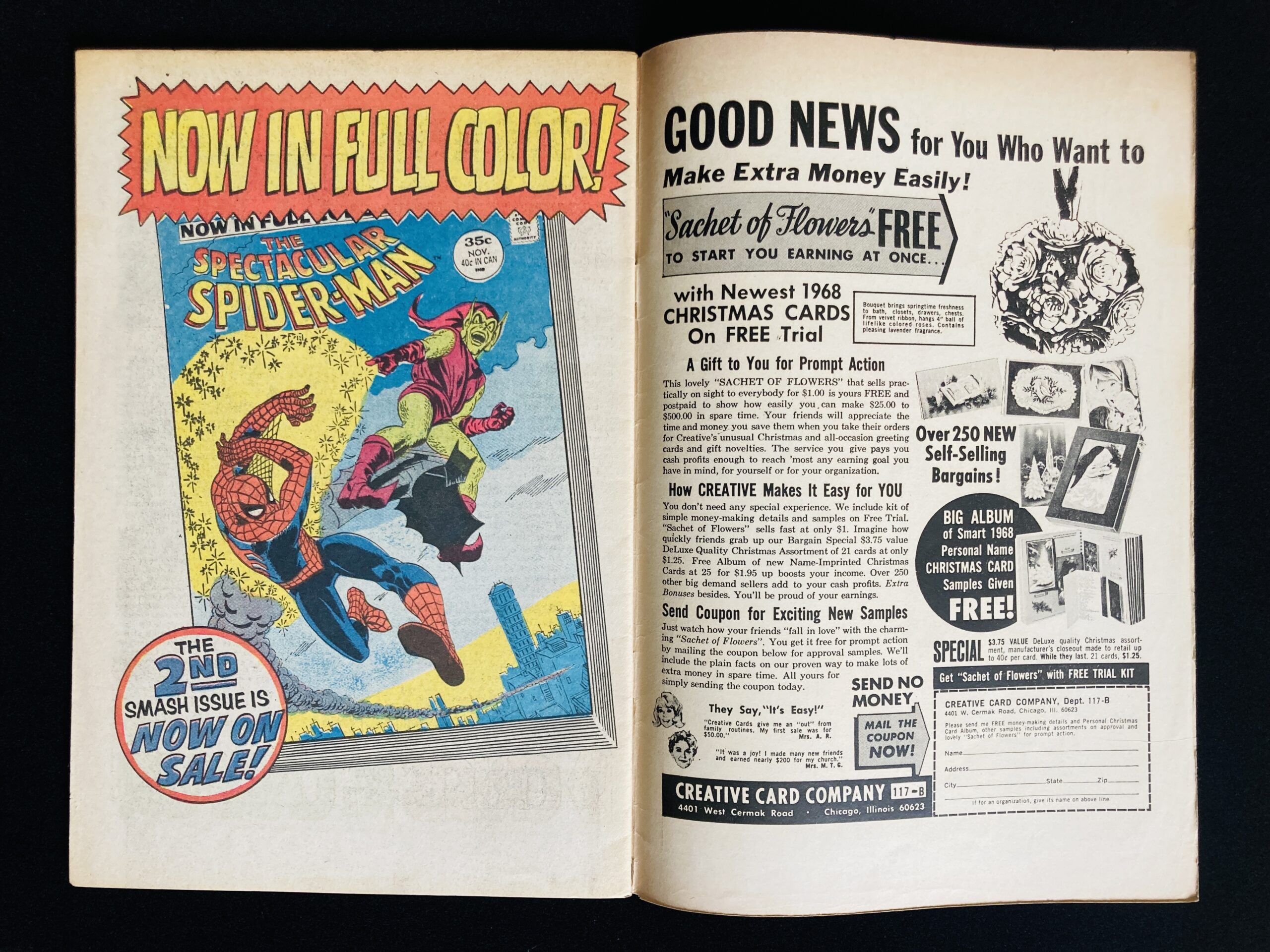 Amazing Spider-Man #67 Marvel 1968 VF comic last page