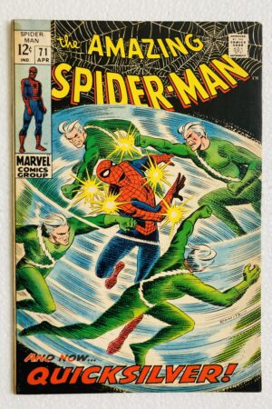Amazing Spider-Man #71 Marvel 1969 FN/VF comic cover