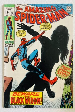 Amazing Spider‑Man #86 Marvel 1970 VF‑ comic cover