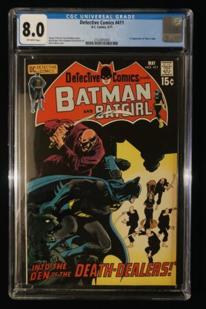 Detective Comics #411 CGC 8.0 VF cover DC 1971 first appearance Talia al Ghul