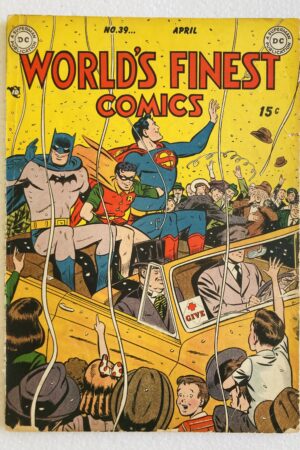 World's Finest Comics 39 Golden Age FN-