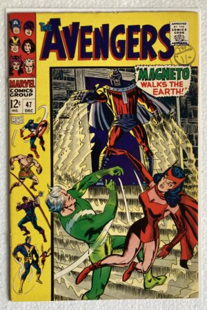 Avengers #47 1st Appearance Dane Whitman VF+