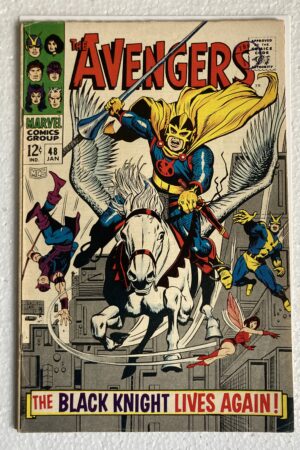 Avengers 48 1st Appearance Black Knight FN/VF