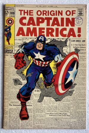 Captain America 109 Origin Retold VF+