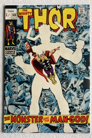 Thor 169 Origin of Galactus 1st Creeping Plague VF