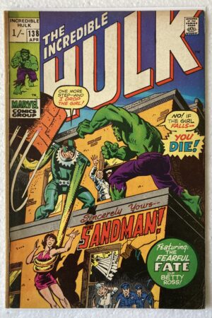 Incredible Hulk #138