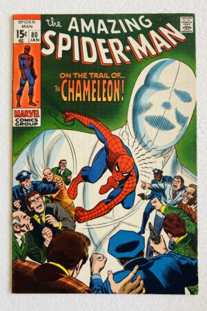 Amazing Spider-Man #80 Marvel 1970 VF+ comic cover