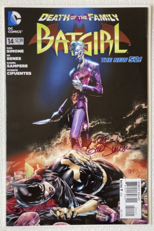 Batgirl #14 Signed Gail Simone