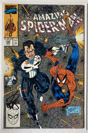 Amazing Spider-Man #330 Signed Erik Larsen