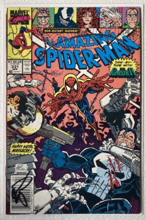 Amazing Spider-Man #331 Signed Erik Larsen