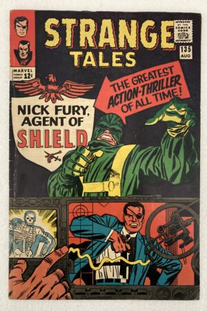 Strange Tales #135 FN/VF Marvel 1965 S.H.I.E.L.D. and Hydra first appearance comic cover