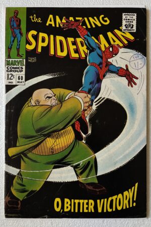 Amazing Spider-Man #60 Marvel 1968 FN+ comic cover