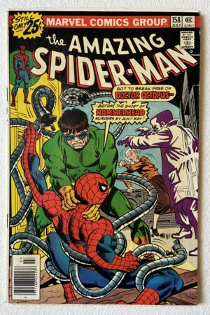 Amazing Spider-Man 158 Marvel 1977 cover VF condition