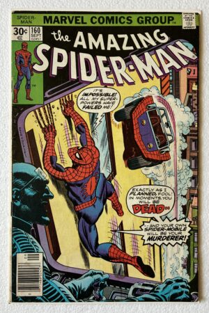Amazing Spider-Man 160 Marvel 1977 cover VG/FN condition