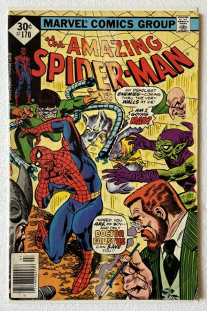 Amazing Spider-Man 170 Marvel 1977 cover FN/VF condition