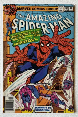 Amazing Spider-Man 186 Marvel 1978 cover VGFN condition